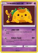 a random taco