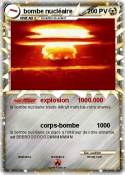bombe nucléaire