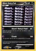 Abort Retry