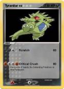Tyranitar ex