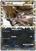 evil cat