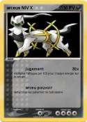arceus NIV X