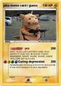 pika meme card