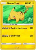 Pikachu Vmax