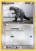 Baby godzilla