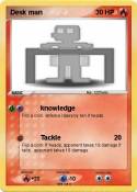 Desk man