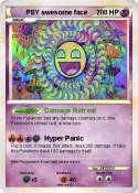 PSY awesome fac