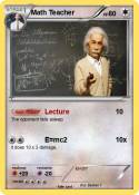 Math Teacher