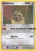 Retarted pug
