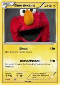 Elmo shouting