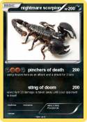 nightmare scorp