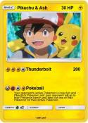 Pikachu & Ash