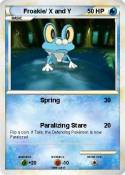 Froakie/ X and