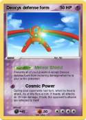 Deoxys defense