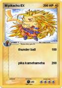 M pikachu EX