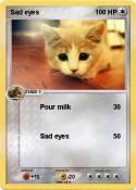 Sad eyes