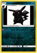 dark pikachu