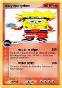 crazy spongebob