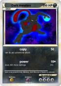 Dark mewtwo