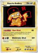 Pikachu Badboy