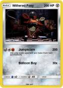 Withered Foxy