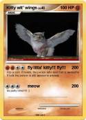 Kitty wit' wing