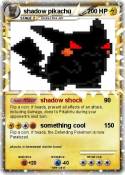 shadow pikachu