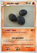 volcanic eggs
