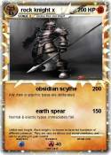 rock knight x
