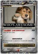 WHO'S AWESOME