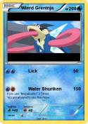 Wierd Greninja