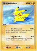 Pikachu Surfeur