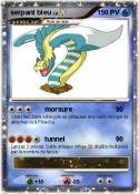 serpant bleu