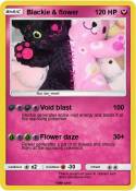 Blackie & flowe