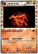 cheval de feu