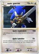 sonic guerrier