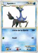 kyurem x