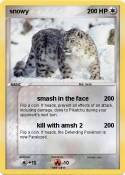 snowy
