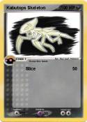 Kabutops Skelet