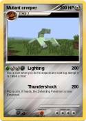 Mutant creeper