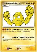 golden geodude