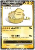 pikachu takes a