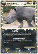 metal rhino