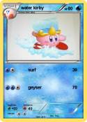 water kirby