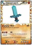 Diamond sword