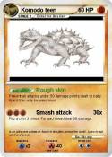 Komodo teen