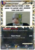 Instant Armour
