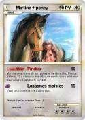 Martine + poney