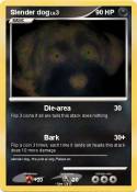 Slender dog