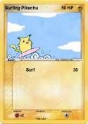 Surfing Pikachu